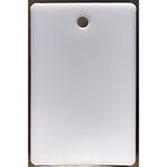 ＴＲＵＳＣＯ　スチロール番号札　無地　長方形　大　５７Ｘ３８ｍｍ　５枚入　白