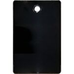 ＴＲＵＳＣＯ　スチロール番号札　無地　長方形　小　４５Ｘ３０ｍｍ　５枚入　黒