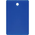 ＴＲＵＳＣＯ　スチロール番号札　無地　長方形　小　４５Ｘ３０ｍｍ　５枚入　青