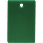 ＴＲＵＳＣＯ　スチロール番号札　無地　長方形　小　４５Ｘ３０ｍｍ　５枚入　緑