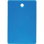 ＴＲＵＳＣＯ　スチロール番号札　無地　長方形　小　４５Ｘ３０ｍｍ　５枚入　空色