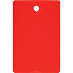 ＴＲＵＳＣＯ　スチロール番号札　無地　長方形　小　４５Ｘ３０ｍｍ　５枚入　赤