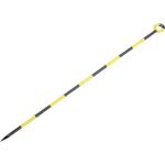 ＴＲＵＳＣＯ　カラー異形ロープ止め丸型　黄／黒