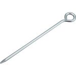 ＴＲＵＳＣＯ　ロープ止め丸型６×１５０ｍｍ　ユニクロ　（１００本入）