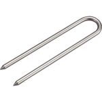 ＴＲＵＳＣＯ　ステンレスロープ止Ｕ型　６×１５０ｍｍ