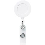 ＴＲＵＳＣＯ　リール付クリップ　白