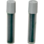 ＴＲＵＳＣＯ　ホワイトボード用キットパス　補充用替芯２本入　緑