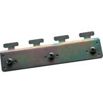 ＴＲＵＳＣＯ　ストリップ型間仕切り用２００Ｗ　ハンガー　ステンレス