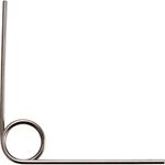 ＴＲＵＳＣＯ　トーションばね　ステンレス　Ｄ３×ｄ０．５×Ｌ１２　９０°２巻　２０個入　左巻き