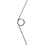 ＴＲＵＳＣＯ　トーションばね　ステンレス　Ｄ３×ｄ０．５×Ｌ１２　１３５°５巻　２０個入　右巻き