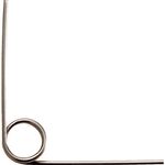 ＴＲＵＳＣＯ　トーションばね　ステンレス　Ｄ６×ｄ０．６×Ｌ２４　９０°５巻　１０個入　左巻き