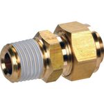 ＴＲＵＳＣＯ　クイックシール継手　コネクタ　φ８Ｘ６　呼びＲ３／８