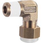 ＴＲＵＳＣＯ　【売切廃番】配管継手　クイックシール継手　エルボ　Φ８×６　呼びＲ３／８