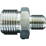 ＹＡＭＡＴＯ　オスＸオス継手　ＳＵＳ製　Ｗ２２－１４（右）×Ｒ１／２　ＴＳ９