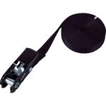 ＴＲＵＳＣＯ　簡易結束ベルト　２０ｍｍＸ２ｍ　黒