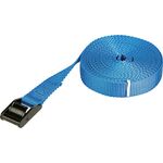 ＴＲＵＳＣＯ　簡易結束ベルト　２５ｍｍＸ４ｍ　青