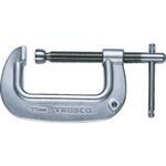 ＴＲＵＳＣＯ　ステンレスＢ型シャコ万力　１００ｍｍ