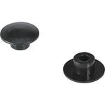 ＴＲＵＳＣＯ　六角穴付ボルト用カバーキャップ　Ｍ３　黒（１０個入）