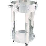 ＴＲＵＳＣＯ　ステンレスダストボックス　８０Ｌ