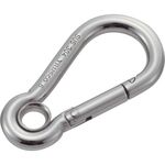 ＴＲＵＳＣＯ　ステンレススナップフック　Ａ型　線径Φ６×開口８ｍｍ　（２個入）