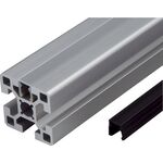 ＴＲＵＳＣＯ　ＴＳＦ４０用スロットキャップ　Ｌ　Ｌ＝２０００　（ライトグレー）