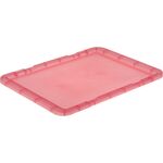 ＴＲＵＳＣＯ　ＴＳＫ－３、ＴＳＫ－６、ＴＳＫ－９１０兼用フタ　透明レッド