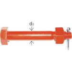 ＴＡＩＹＯ　強力長シャックル用ボルトナット一式　ＴＳＬ－４ｔ用（１２６８０８９）