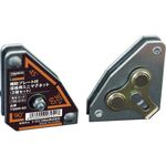 ＴＲＵＳＣＯ　補助プレート付　溶接用ミニマグネット（２個セット）