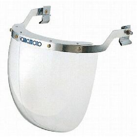 ＹＡＭＡＭＯＴＯ　防災面　ヘルメット取付タイプ　透明
