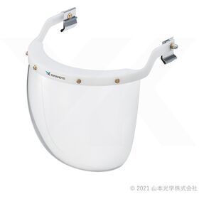 ＹＡＭＡＭＯＴＯ　防災面ヘルメット取付タイプ　レンズ色クリア