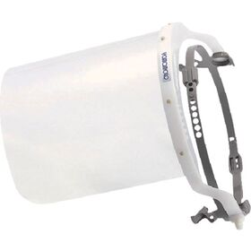 ＹＡＭＡＭＯＴＯ　防災面ヘルメット取付タイプ　レンズ色クリア