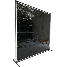 ＴＲＵＳＣＯ　溶接遮光フェンス　２０２０型単体固定足　深緑