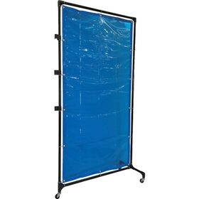 ＴＲＵＳＣＯ　溶接遮光フェンス　１０２０型接続　ブルー