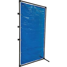 ＴＲＵＳＣＯ　溶接遮光フェンス　１０２０型接続固定足　ブルー