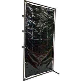 ＴＲＵＳＣＯ　溶接遮光フェンス　１０２０型接続固定足　深緑