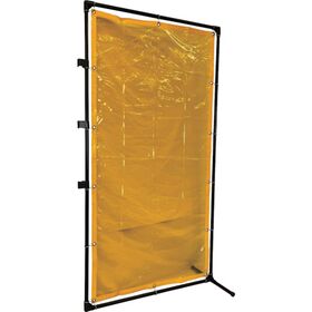 ＴＲＵＳＣＯ　溶接遮光フェンス　１０２０型接続固定足　黄