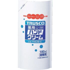 ＴＲＵＳＣＯ　【売切廃番】薬用ハンドクリーム　ムース状　袋入詰替　１８０ｍｌ　（１本＝１袋）