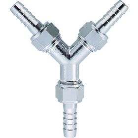 ＴＲＵＳＣＯ　Ｙ型ホースジョイント　３／８　１個入