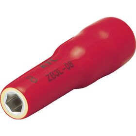 ＫＴＣ　絶縁工具　９．５ｓｑ．ディープソケット　８ｍｍ