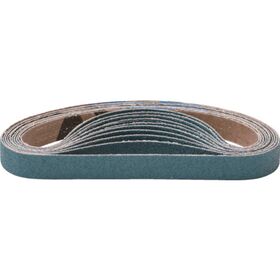 ＮＲＳ　研磨ベルト　ゼットベルト　青　１２×３３０　＃８０