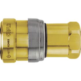 日東　ゼロスピルカプラ　真ちゅう製　ふっ素ゴムＦＫＭ（Ｘ－１００）（４２８０７）