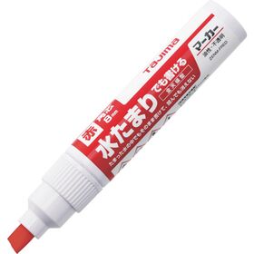 タジマ　全天候マーカー赤＜太字・角芯＞