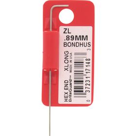 ＢＯＮＤＨＵＳ　六角Ｌ－レンチ　エクストラロング　０．８９ｍｍ