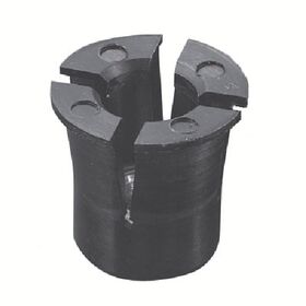 ＴＲＵＳＣＯ　ナイロンナット　Ｍ５Ｘ０．８　下穴１０．３　６個入