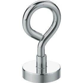 ＴＲＵＳＣＯ　まとめ買い　強力マグネットアイフック　３２ｍｍ　１００個