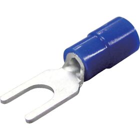 ニチフ　環境配慮形絶縁被覆付Ｙ形端子Ｙ形（１００個入）より線１．０４～２．６３外寸６．４ｍｍスタッド径３．７ｍｍ