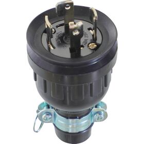 ＴＲＵＳＣＯ　引掛ゴムプラグ接地３Ｐ