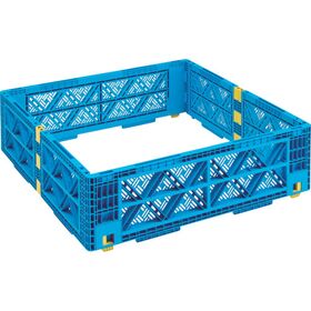 ＴＲＵＳＣＯ　【売切廃番】ＴＭＳＣ型コンテナ用レイヤー　メッシュ　１１００Ｘ１１００　青