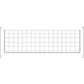 ＴＲＵＳＣＯ　メッシュ棚板　ステー付　８６９Ｘ２６０　ＮＧ　ネオグレー