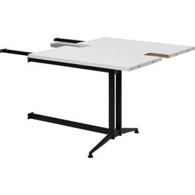 ＴＲＵＳＣＯ　Ｔ字脚大会議テーブル　増連　Ｗ８００×Ｄ１０００×Ｈ７２０　ホワイト